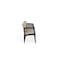 Lesro Lenox Steel 5 Seater with Center Arms, Stone (Beige) Seat, Stone Back, 106.5 W 24.5 L 32 H LS5103 - alternate 3